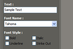 Add Text Watermark to Captured Images